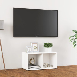 Móvel de TV 72x35x36,5 cm derivados de madeira branco