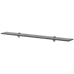 Prateleira flutuante vidro 90x20 cm 8 mm