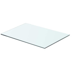 Prateleira de vidro 50x30 cm transparente