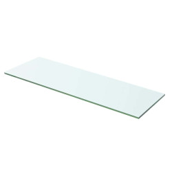 Prateleira de vidro 60x15 cm transparente