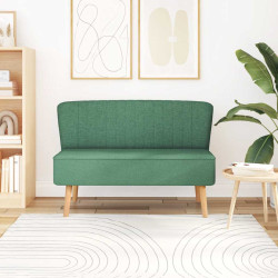 Sofá de tecido 117x55,5x77 cm verde