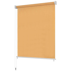 Estore de rolo para exterior 245 (l) x 140 (a) cm bege