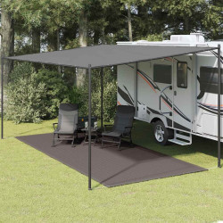 Tapete de campismo para tenda 250x600 cm antracite