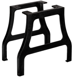 Pernas para mesa de centro 2 pcs estrutura em a ferro fundido