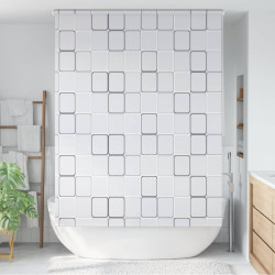 Estore de rolo para o duche 160x240 cm quadrados