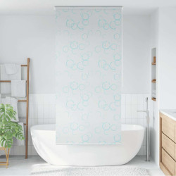 Estore de rolo para o duche 100x240 cm bolhas
