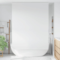 Estore de rolo para o duche 160x240 cm branco