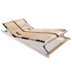 Estrado de ripas com 28 ripas 7 zonas 70x200 cm