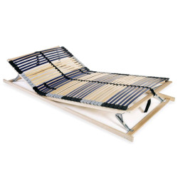 Estrado de ripas com 42 ripas 7 zonas 100x200 cm