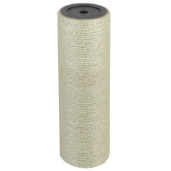 Arranhador para gatos 8 x 25 cm 10 mm bege