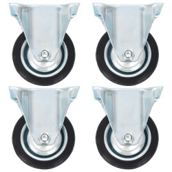 Rodas fixas 4 pcs 75 mm