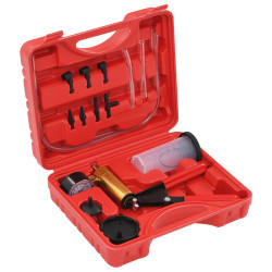 Kit de sangrador de travão e bomba de vácuo