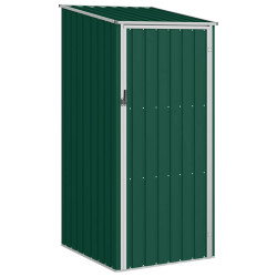 Abrigo de jardim 87x98x159 cm aço galvanizado verde