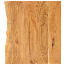 Tampo p/ móvel toucador wc 58x52x2,5 cm madeira acácia maciça