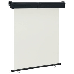 Toldo lateral para varanda 145x250 cm cor creme