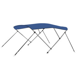 Toldo em 3 arcos bimini 183x180x137 cm azul