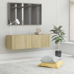 Móvel de TV 100x30x30 cm derivados de madeira carvalho sonoma