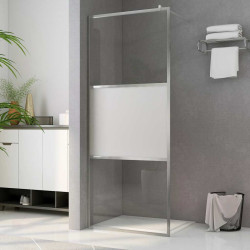 Divisória de chuveiro 90x195 cm vidro semiopaco esg