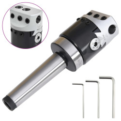 F1-12 cabeça de mandrilar 50 mm com cone mt3-m12 para fresagem