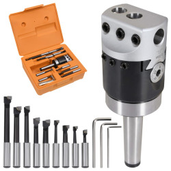 Conj. ferramentas de mandrilar 15 pcs cabeça de 50 mm f1-12 mt2-m10