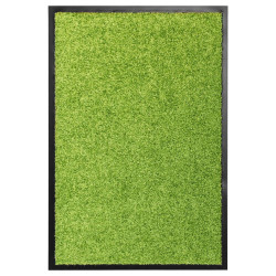 Tapete de porta lavável 40x60 cm verde