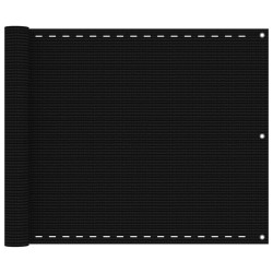 Tela varanda pead 75x400 cm preto
