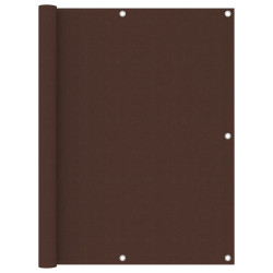 Tela de varanda 120x300 cm tecido oxford castanho