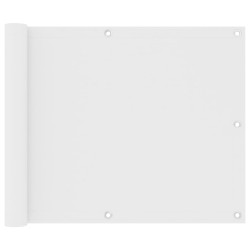 Tela de varanda 75x600 cm tecido oxford branco