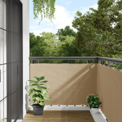 Tela de varanda 90x300 cm tecido oxford bege
