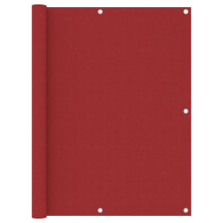 Tela de varanda 120x400 cm tecido oxford vermelho