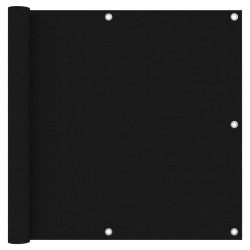 Tela de varanda 90x500 cm tecido oxford preto