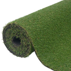 Relva artificial 1x5 m/20 mm verde