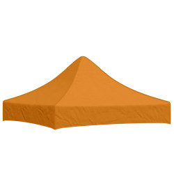 Teto para tenda de festas 2x2 m 270 g/m² laranja