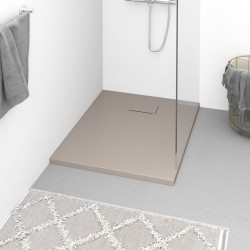 Base de chuveiro smc 90x70 cm castanho