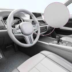Películas para carro 2 pcs 100x150 cm prateado mate