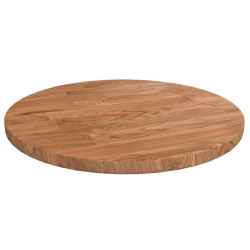 Tampo mesa redondo ø30x1,5 cm carvalho tratado castanho-claro