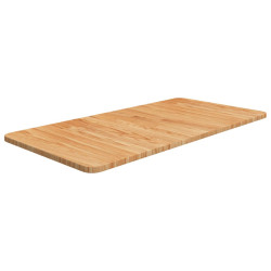 Bancada p/ wc 80x40x1,5 cm madeira tratada castanho-claro