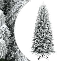 Árvore de natal artificial com neve PVC & PE 120 cm