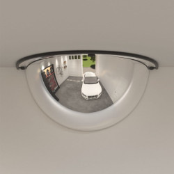 Espelhos de trânsito metade de cúpula 2 pcs ø40 cm acrílico