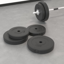 Discos de musculação 4 pcs 30 kg cimento