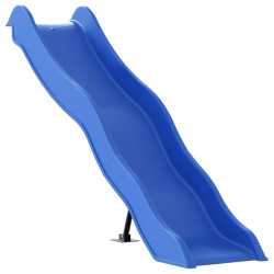 Escorrega de brincar 169x38,5 cm polipropileno azul