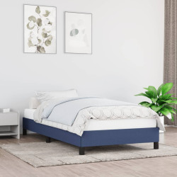 Estrutura de cama sem colchão 80x200 cm azul