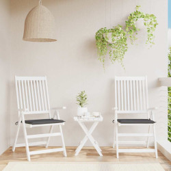 Almofadões p/ cadeiras jardim 2pcs 40x40x4 cm oxford antracite