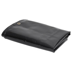 Lona 650 g/m² 4x6 m preto