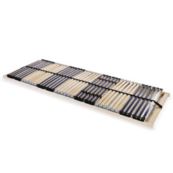 Estrado de ripas com 42 ripas 7 zonas 80x200 cm