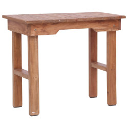 Mesa de apoio 70x35x60 cm madeira de mogno maciça