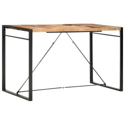 Mesa de bar 180x90x110 cm madeira de acácia maciça