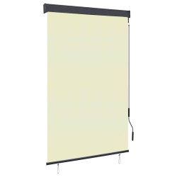 Estore de rolo para exterior 120x250 cm creme