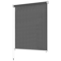 Estore de rolo para exterior 165 (l) x 230 (a) cm antracite