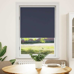 Cortina de rolo blackout 84,4x175 cm, largura do tecido 80 cm, cor náutica.